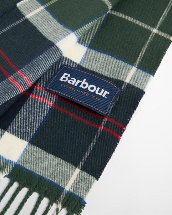 26FW 바버 Galingale 갈링게일 타탄 체크 머플러 USC0300 USC TN98 EVERGREEN TARTAN - BARBOUR