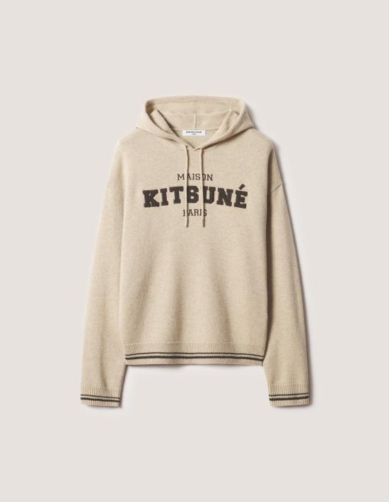 26FW 메종키츠네 후드 티셔츠 MRMKJ08KT1171 0557 DUSTY BEIGE