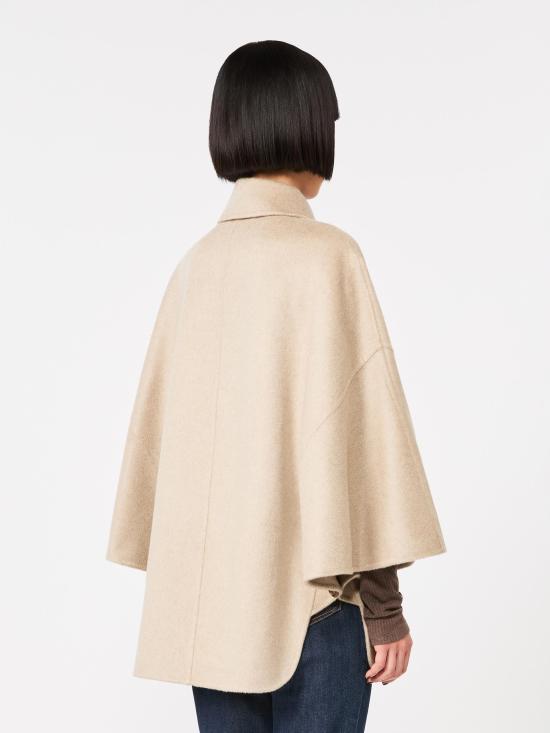 26FW 막스마라 드롭 숄더 더블 브레스트 캐시미어 트렌치 코트 2624736111600 032 BEIGE - MAX MARA