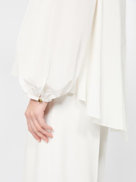 26FW 막스마라 발레 폴리 블라우스 2621116027600 069 BIANCO - MAX MARA