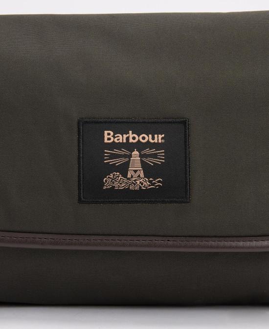 26FW 바버 숄더백 MAC0398 MAC OL51 OLIVE BEACON - BARBOUR