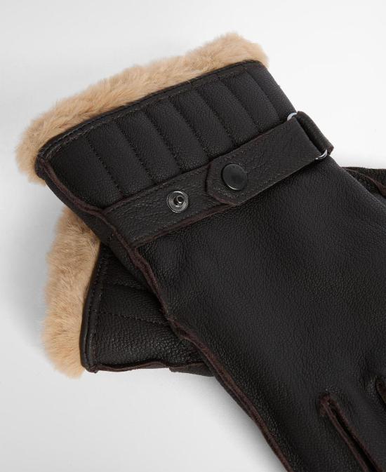 26FW 바버 장갑 MGL0013 MGL BR12 BROWN - BARBOUR