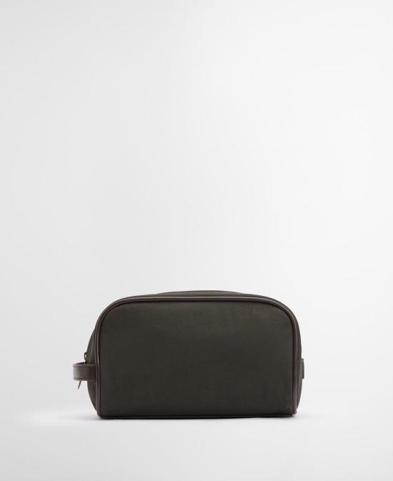 26FW 바버 클러치/파우치 MAC0404 MAC OL51 OLIVE BEACON - BARBOUR