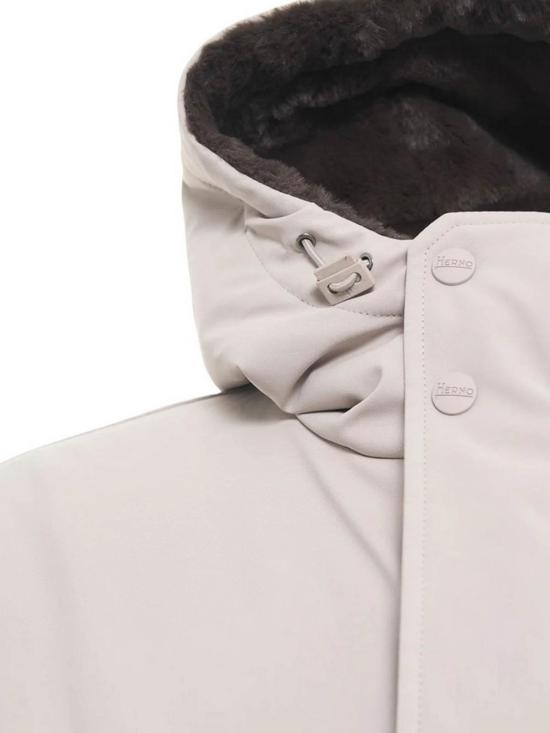 26FW 에르노 매트 트윌 라이트 포 퍼 파카 PA000190U129239403 GREY - HERNO