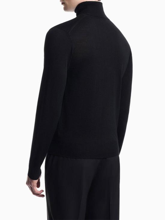 26FW 엠포리오 아르마니 터틀넥 EM005805AF25400UC001 BLACK - EMPORIO ARMANI