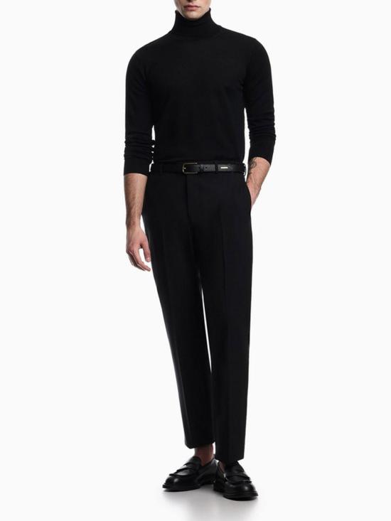 26FW 엠포리오 아르마니 터틀넥 EM005805AF25400UC001 BLACK - EMPORIO ARMANI
