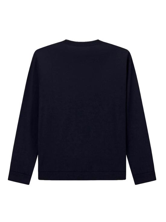 26FW 엠포리오 아르마니 스웨터 EM006225AF27805UB118 BLUE - EMPORIO ARMANI