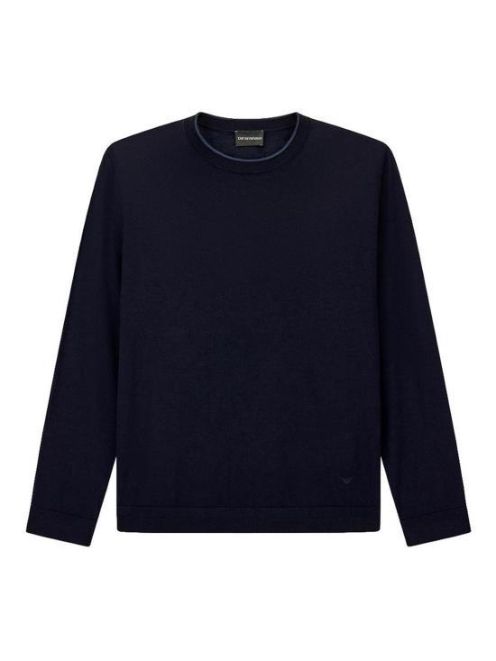 26FW 엠포리오 아르마니 스웨터 EM006225AF27805UB118 BLUE