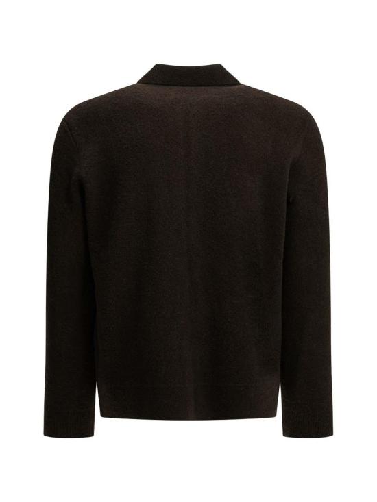 26FW 딸리아토레 집업 니트 KEIDAIPWI2614MORO DARK BROWN - TAGLIATORE