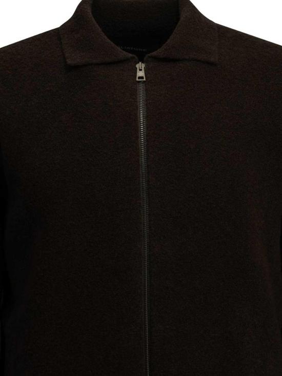 26FW 딸리아토레 집업 니트 KEIDAIPWI2614MORO DARK BROWN - TAGLIATORE