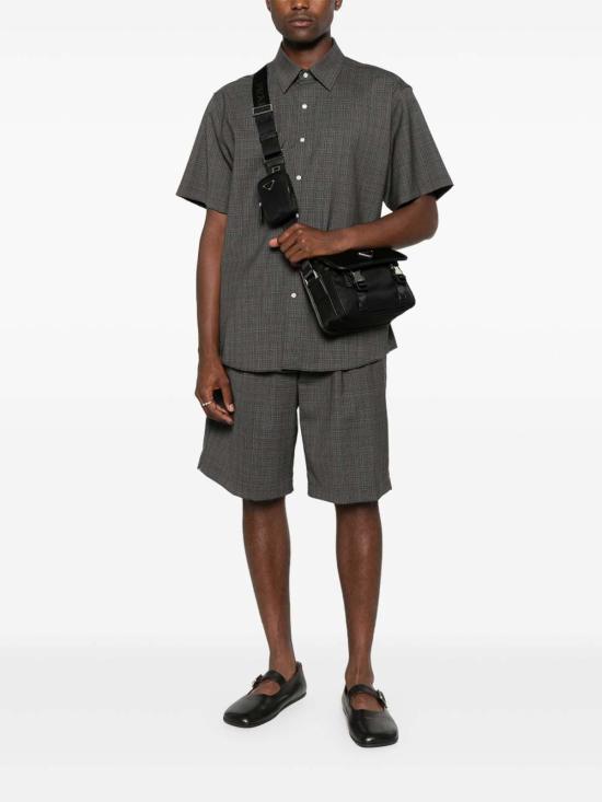 26FW 프라다 리나일론 앤 사피아노 레더 숄더백 2VD034VXOP2DMHF0002 BLACK - PRADA