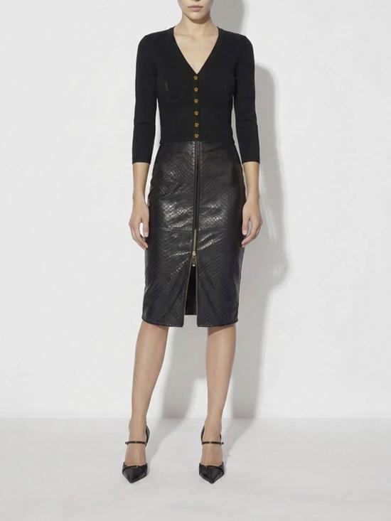 26FW 엘리자베타프랜치 가디건 MK24S67E2110 BLACK - ELISABETTA FRANCHI