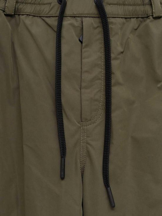 26FW 몽클레어 그레노블 드로스트링 트랙 팬츠 L20972A0000259876825 DARK GREEN - MONCLER