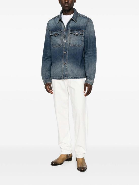 26FW 톰포드 셔츠 DJR002DMC117UBN MEDIUM WASH - TOMFORD