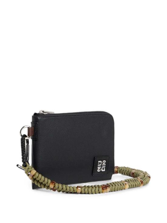 26FW 디스퀘어드2 클러치/파우치 POM0053251090532124 BLACK - DSQUARED2