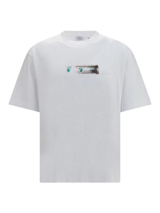 26FW 오프화이트 반팔 티셔츠 OMAA120F26JER01210100 WHITE