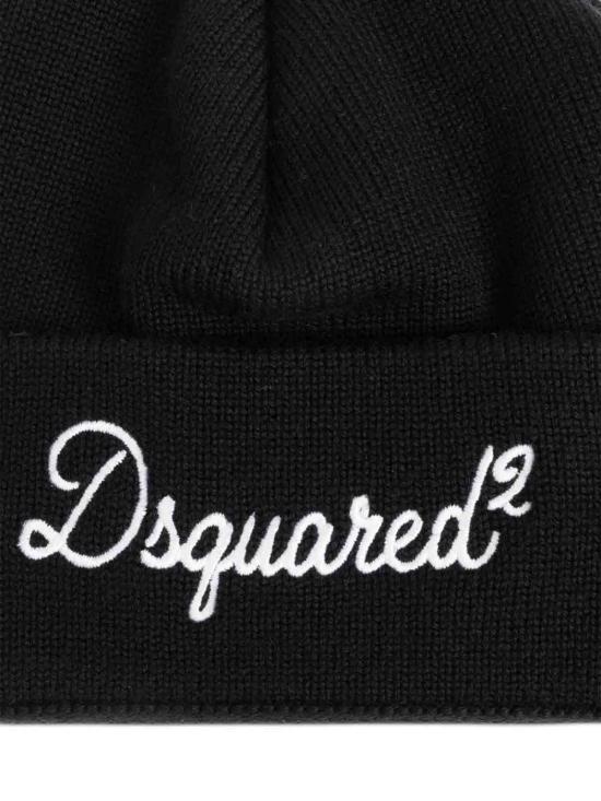 26FW 디스퀘어드2 비니 KNM021601W000012124 BLACK - DSQUARED2