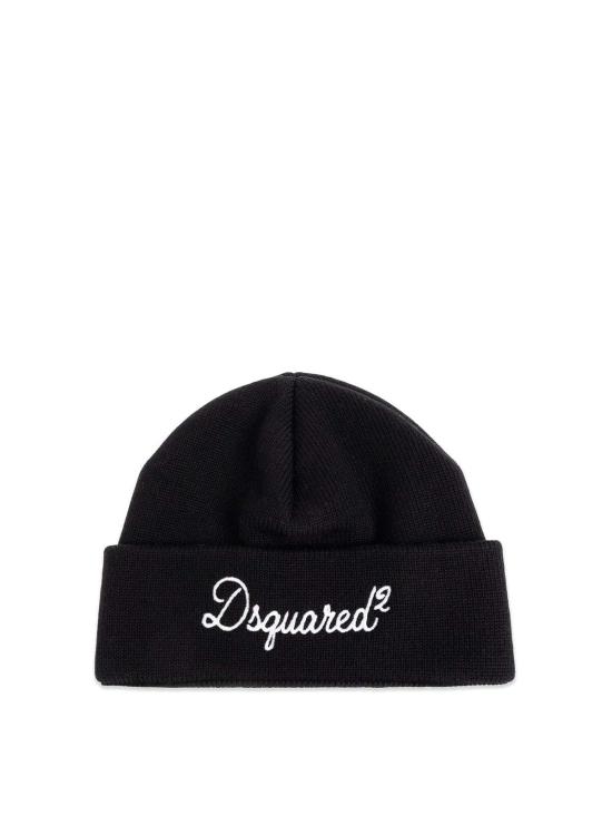26FW 디스퀘어드2 비니 KNM021601W000012124 BLACK