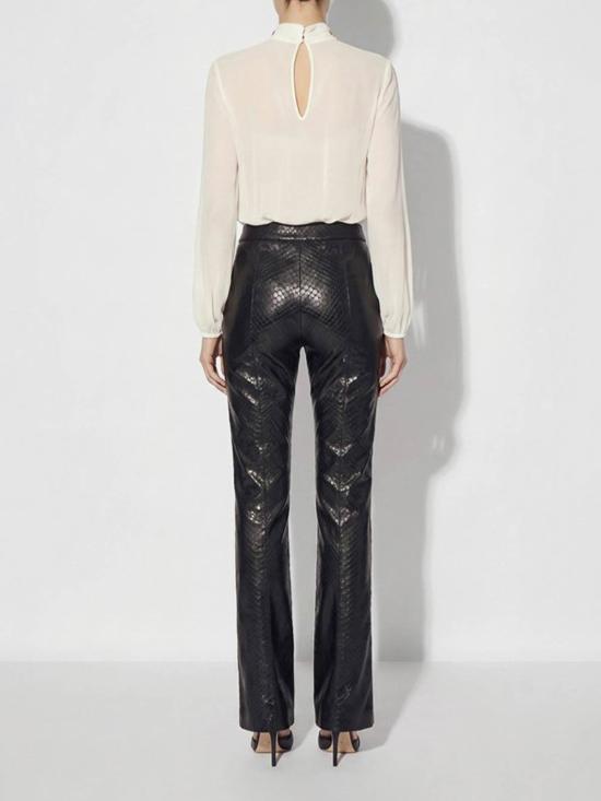 26FW 엘리자베타프랜치 플레어 팬츠 PA22567E2110 BLACK - ELISABETTA FRANCHI