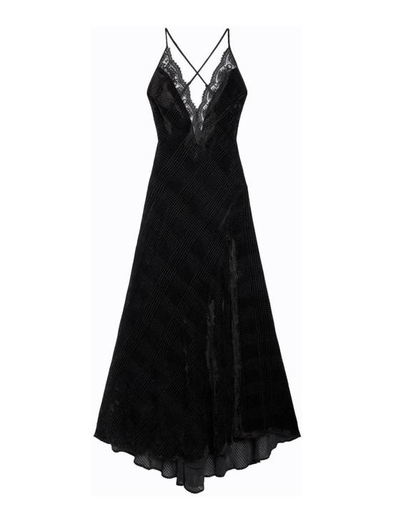 26FW 에르마노 설비노 롱 원피스 D49EQ034EC3MF099 BLACK