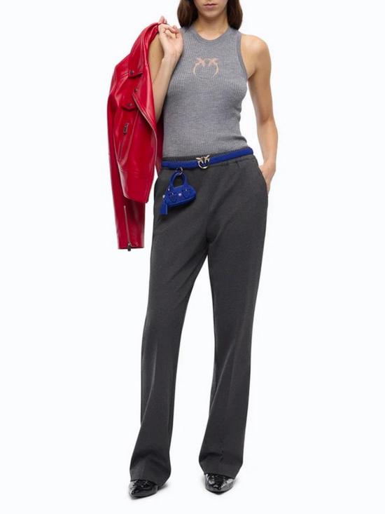 26FW 핑코 스트레이트 팬츠 107213A3AHI76 GREY - PINKO