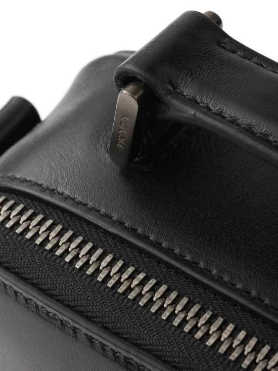 26FW 프라다 브리크 로고 사피아노 레더 백 2VH0692ZQ6VNLOF0002 BLACK - PRADA