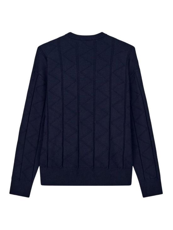 26FW 조르지오 아르마니 스웨터 GM003944AF28177U8139 BLUE - GIORGIO ARMANI
