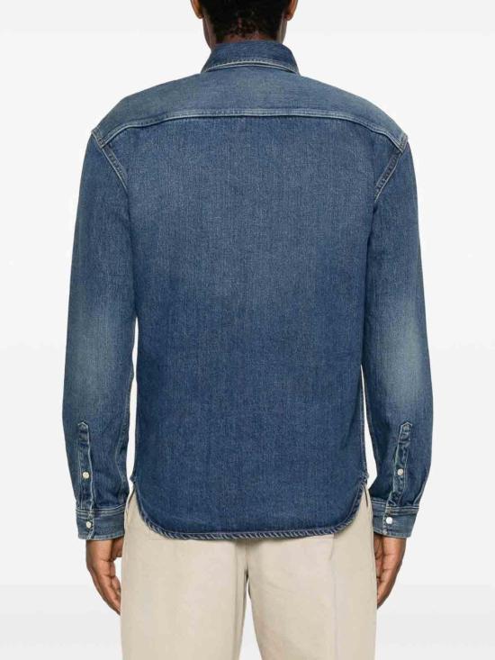 26FW 생로랑 셔츠 862246Y20PA5113 BLUE - SAINT LAURENT
