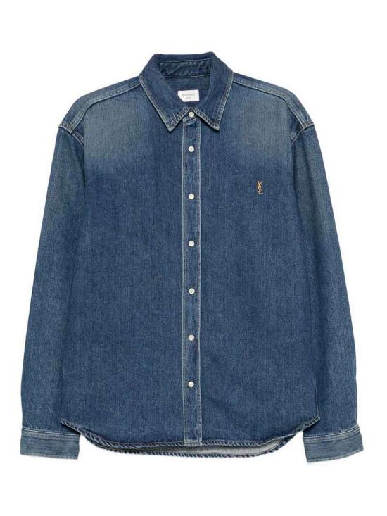 26FW 생로랑 셔츠 862246Y20PA5113 BLUE