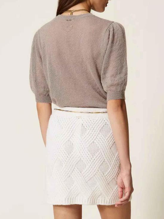 26FW 트윈셋 숏 원피스 262TT335200282 WHITE - TWINSET