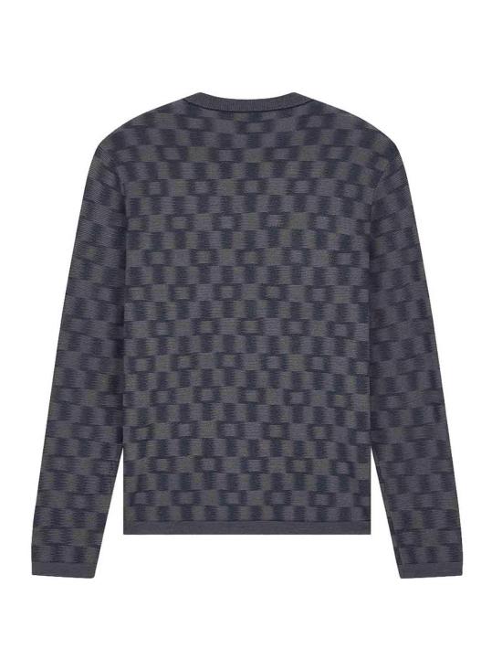 26FW 엠포리오 아르마니 스웨터 EM006276AF29848FB004 BLUE - EMPORIO ARMANI