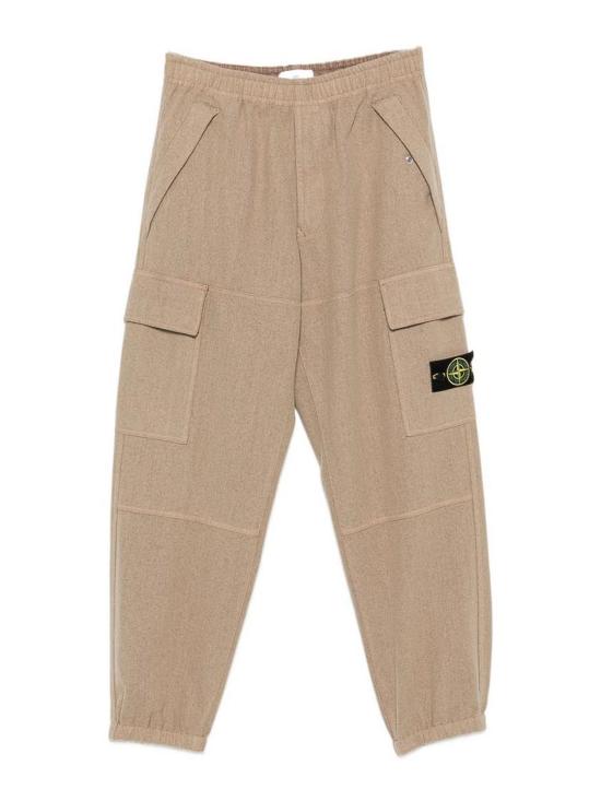 26FW 스톤 아일랜드 루즈 핏 엘라스틱 커프스 조거팬츠 L2S153100050S0451V0094 TAUPE