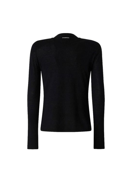 26FW 핑코 탑 107246A3FYZ99 BLACK - PINKO