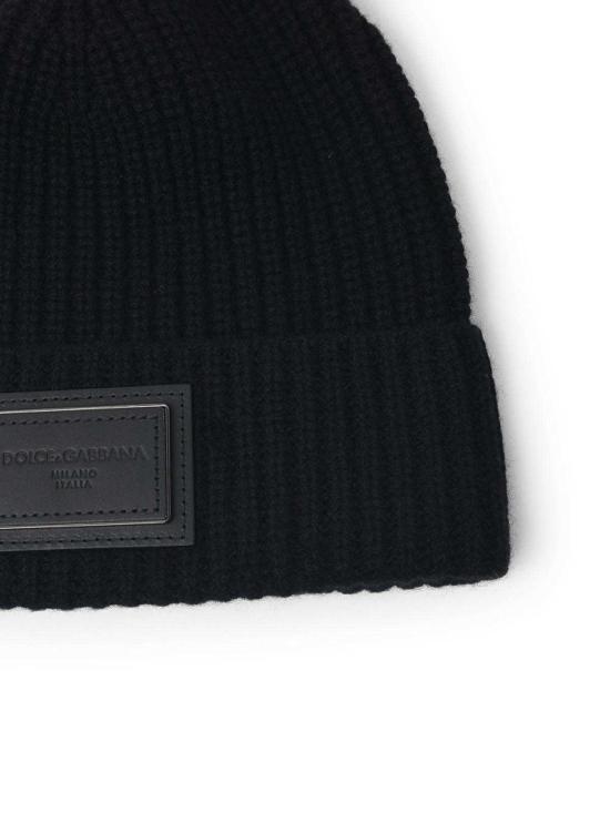 26FW 돌체앤가바나 비니 GX66KTJBW2XN0000 BLACK - DOLCE & GABBANA