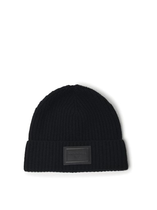 26FW 돌체앤가바나 비니 GX66KTJBW2XN0000 BLACK