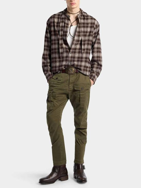26FW 디스퀘어드2 팬츠 S74KB1128S39021702 GREEN - DSQUARED2