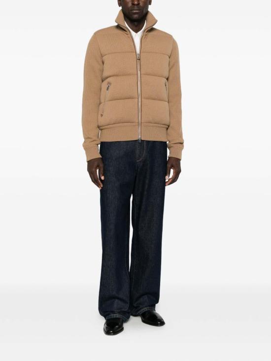 26FW 톰포드 봄버 자켓 KZY016YMW155JBR CAMEL - TOMFORD