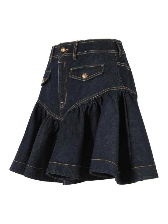 26FW 짐머만 숏 원피스 9498SF26RONXB DARK BLUE - ZIMMERMANN