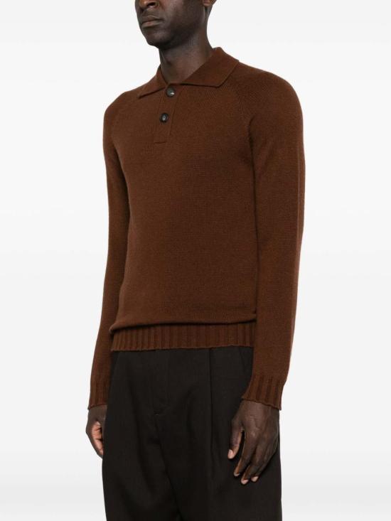 26FW 딸리아토레 폴로 티셔츠 VOLTAIREAIPWI2605MARRONE BROWN - TAGLIATORE