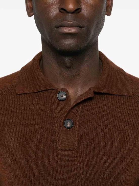26FW 딸리아토레 폴로 티셔츠 VOLTAIREAIPWI2605MARRONE BROWN - TAGLIATORE