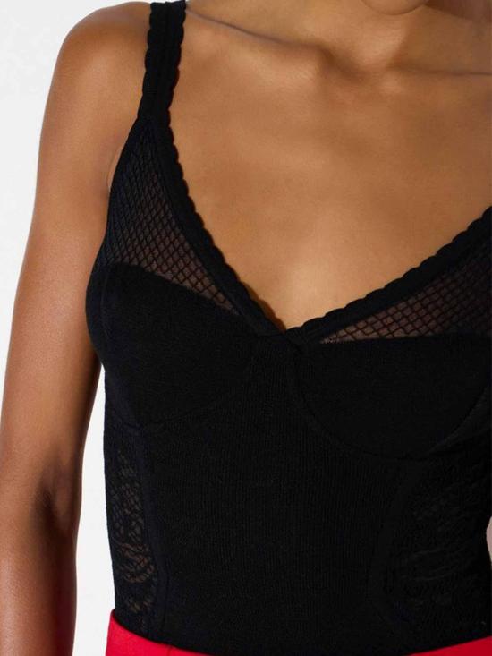 26FW 엘리자베타프랜치 민소매 티셔츠 BK07Q66E2110 BLACK - ELISABETTA FRANCHI
