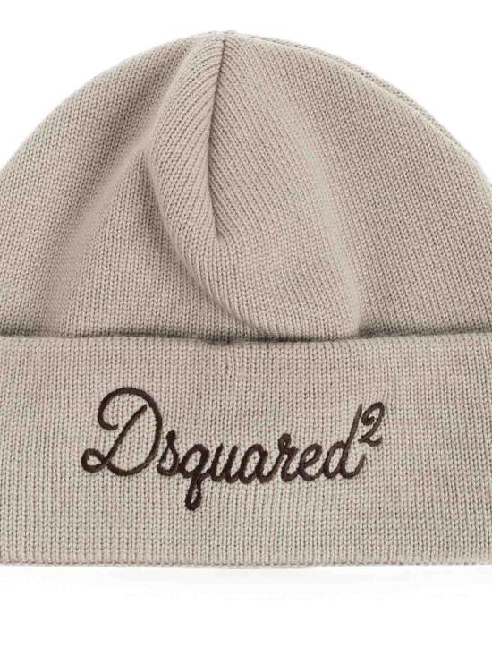 26FW 디스퀘어드2 비니 KNM021601W000015086 LIGHT BEIGE - DSQUARED2
