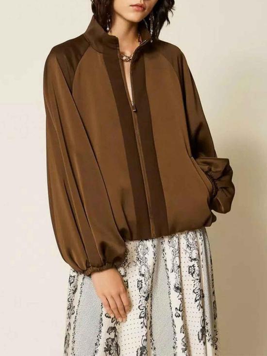26FW 트윈셋 자켓 262TP213213411 BROWN - TWINSET