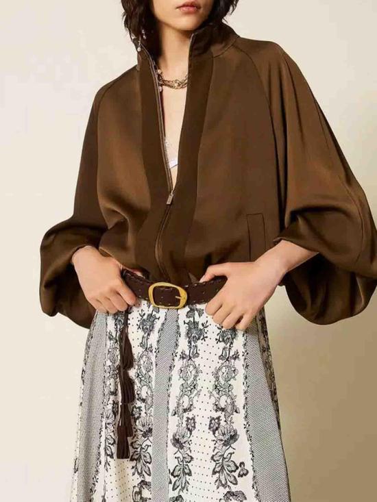 26FW 트윈셋 자켓 262TP213213411 BROWN - TWINSET