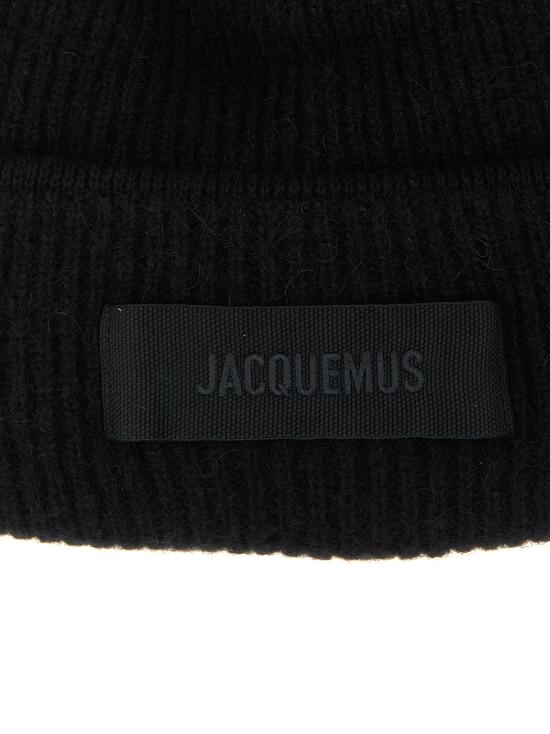 26FW 자크뮈스 비니 24HACU00666AK00227990 Black - JACQUEMUS