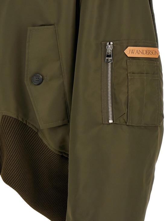 26FW JW앤더슨 봄버 자켓 JK0429PG1875570 Green - JW ANDERSON