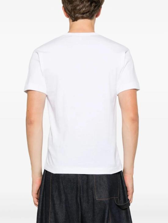 26FW 꼼데가르송 반팔 티셔츠 AX T244 051 WHITE - COMME DES GARCONS