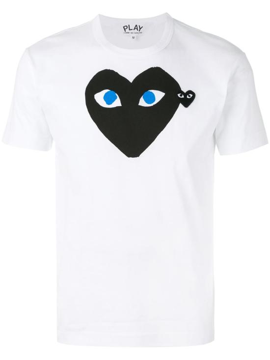 26FW 꼼데가르송 반팔 티셔츠 AX T088 051 WHITE