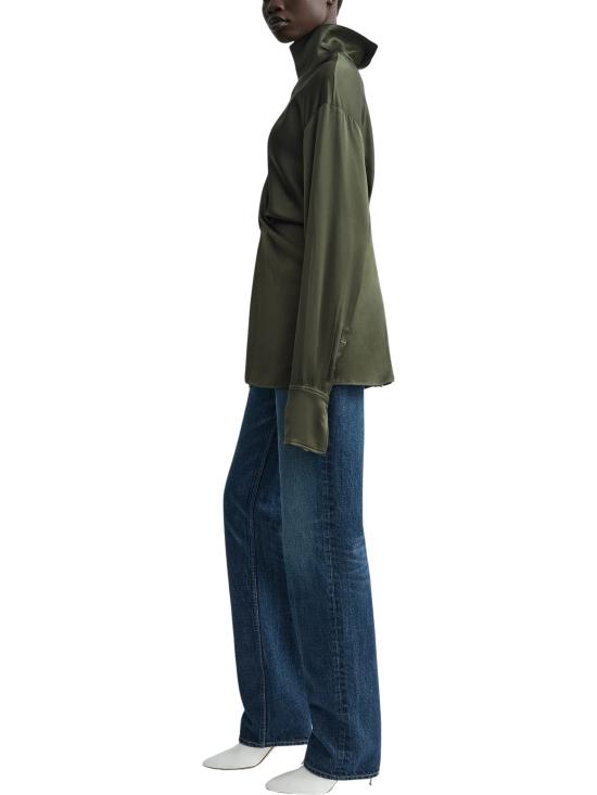 26FW 토템 셔츠 254WRT0618FB0020 136 GREEN - TOTEME