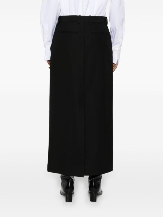 26FW 토템 미디 스커트 251WRB4288FB0026 001 BLACK - TOTEME